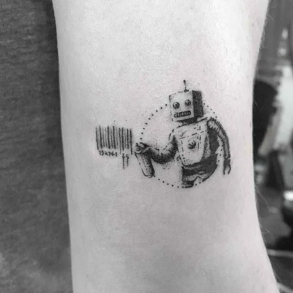 Dotwork tattoo by MR.K / Sanghyuk Ko in New York City