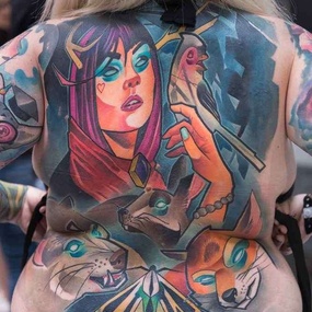 12th Tattoofest convention in Krakow | 2 день