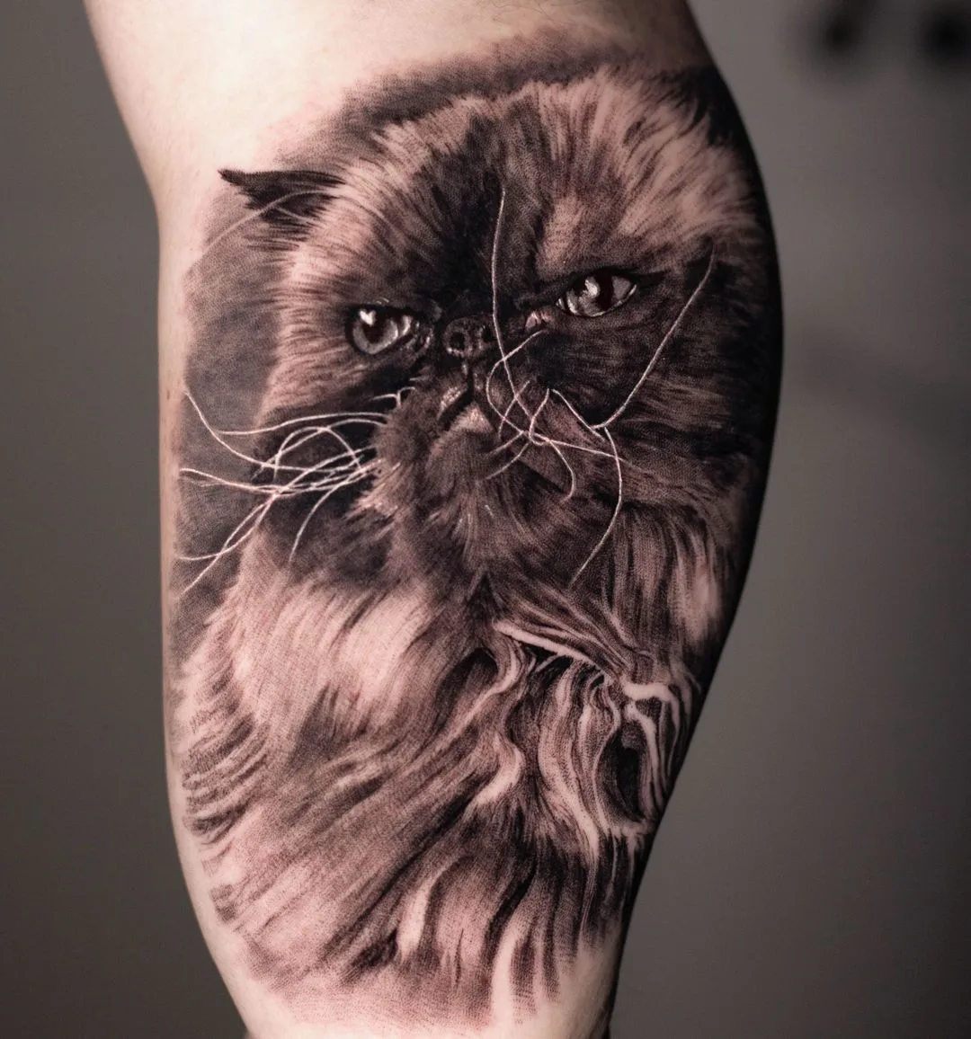 Pets in wonderful tattoos by Angelique Grimm - image 11