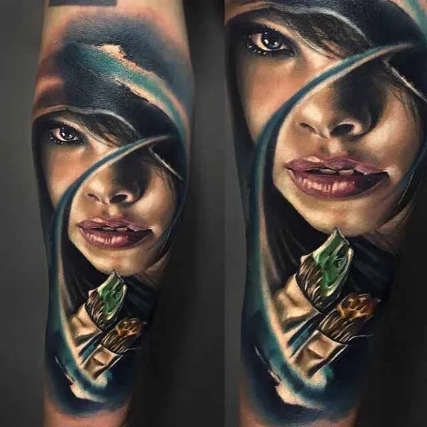 Realism tattoo by Charles Huurman in Valencia