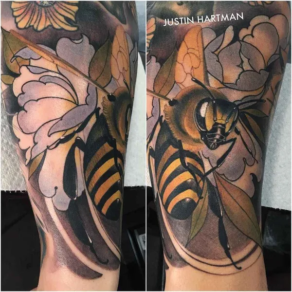 Neo Traditional tattoo by Justin Hartman in Mesa