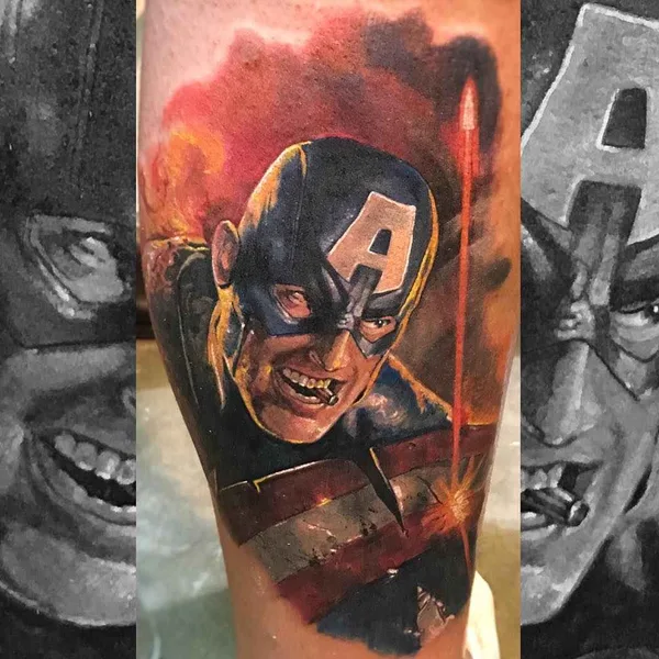 Realism tattoo by Valerio Sarpetti in Roma