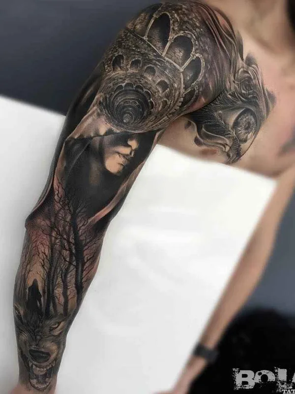 Реализм tattoo by Guzman Perez (Bolo) in Miami