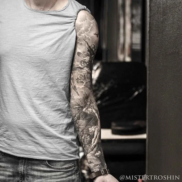 Realism tattoo by Дмитрий Трошин in Lake Forest