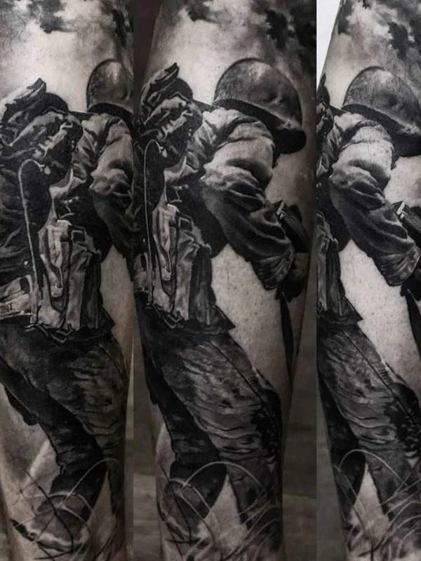black and grey realism tatouage sur forearm #2545 | Artiste tatoueur Domantas Parvainis