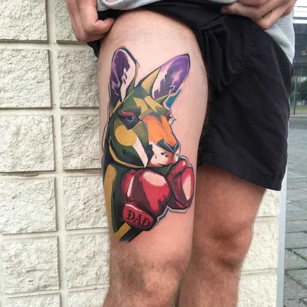 New School tattoo by Matej Martius in Trnava