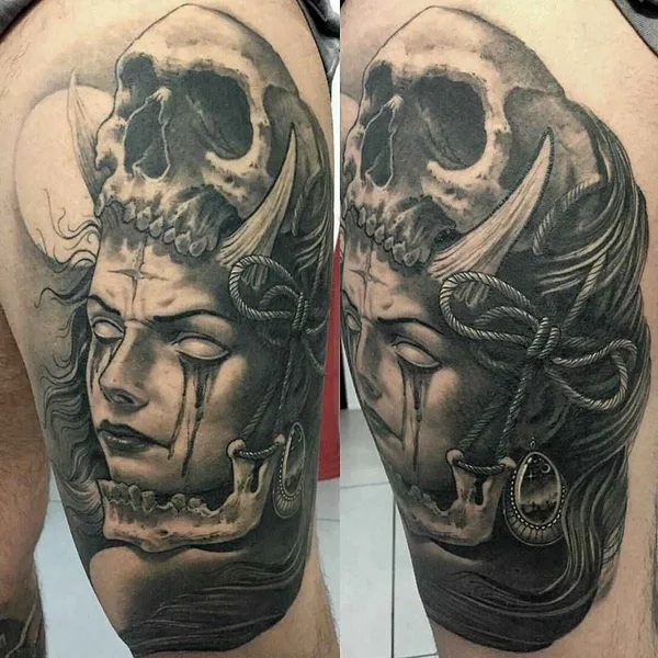 Реализм tattoo by Gabriele Pais in Cagliari