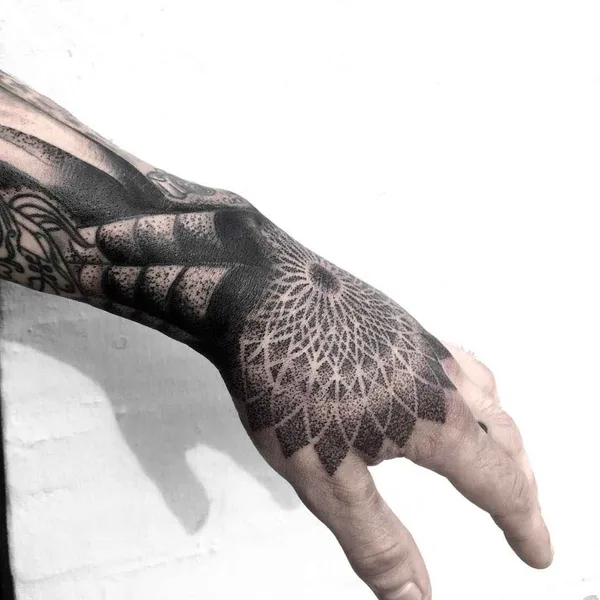Ornamental tattoo by Chester Lee (Oddtattooer) in Singapore
