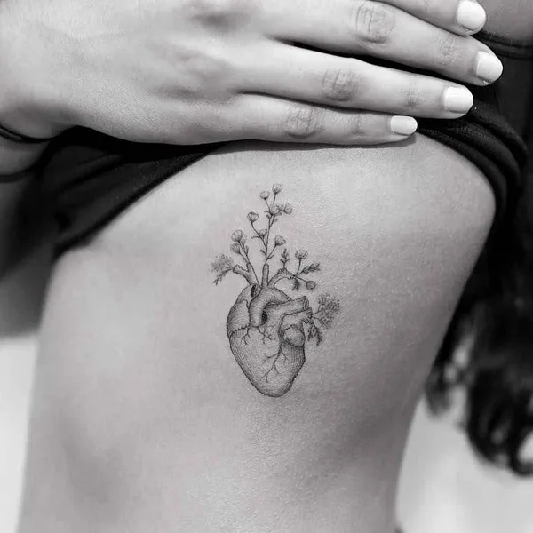 Dotwork tattoo by MR.K / Sanghyuk Ko in New York City