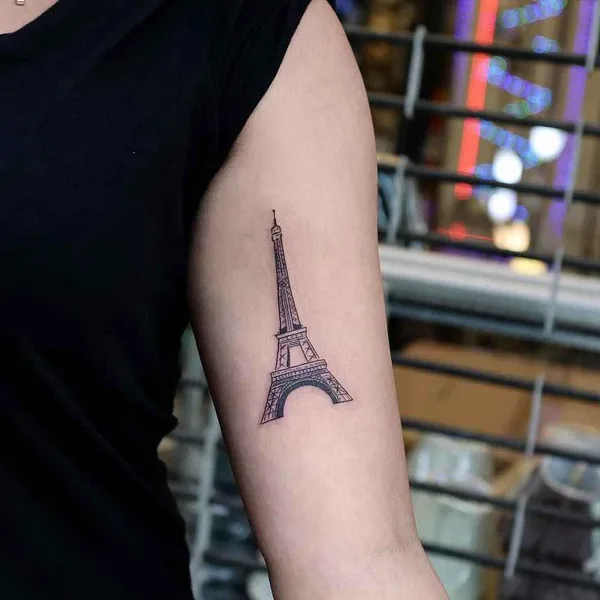 Linework tattoo by Rob Green in New York City