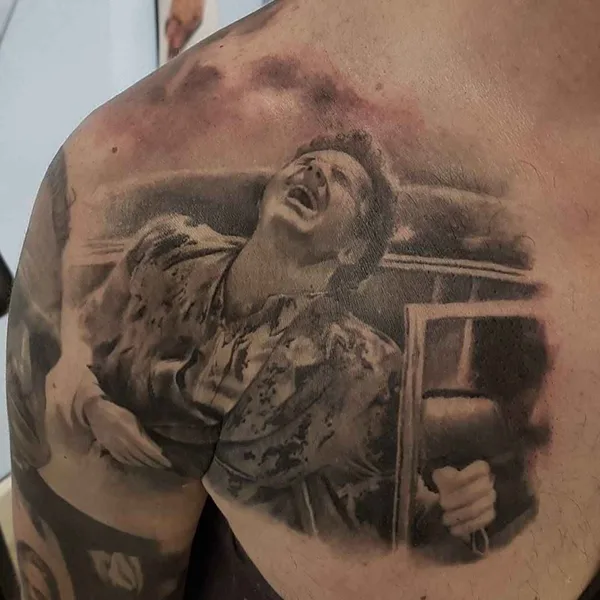 Реализм tattoo by Gabriele Pais in Cagliari