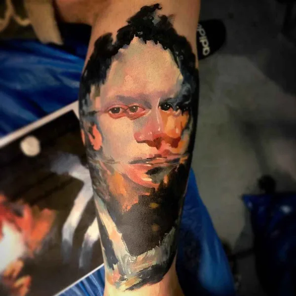 Realism tattoo by Samuel Potucek in Bratislava