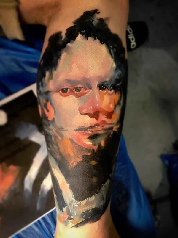 Realism tattoo by Samuel Potucek in Bratislava