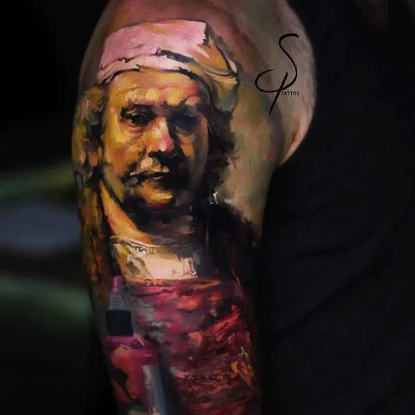 Realism tattoo by Samuel Potucek in Bratislava