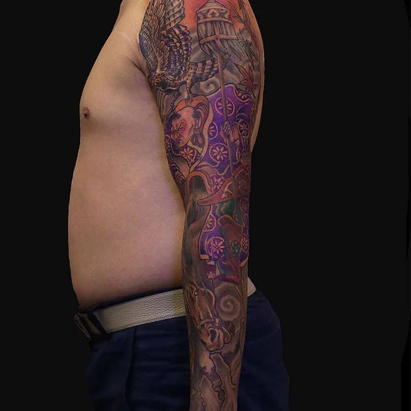Traditional tattoo by Yideer