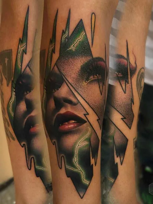 female color realism Tatuaggio su forearm #1813 | Tatuatore Zack Singer