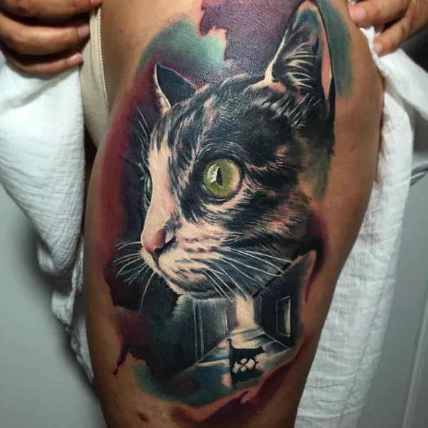 Realism tattoo by Charles Huurman in Valencia