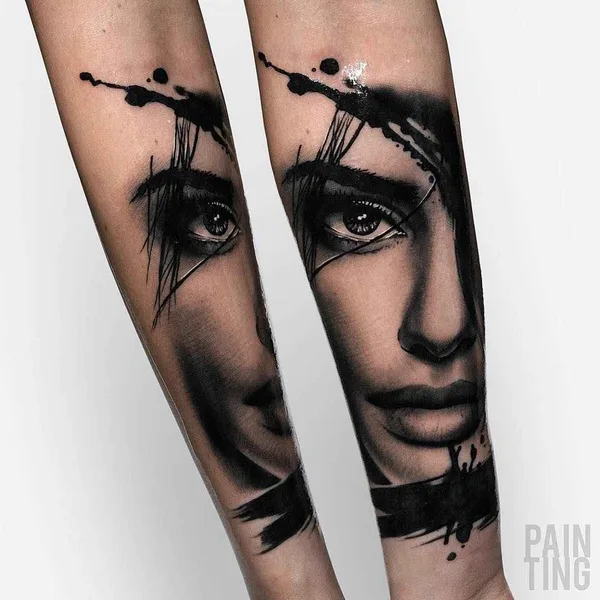 Realism tattoo by Szymon Gdowicz in Kraków