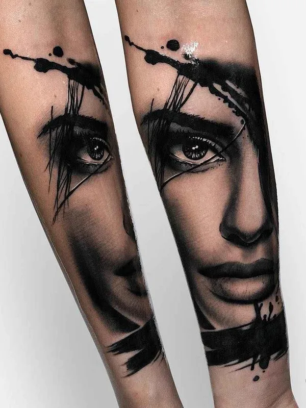 Realism tattoo by Szymon Gdowicz in Kraków