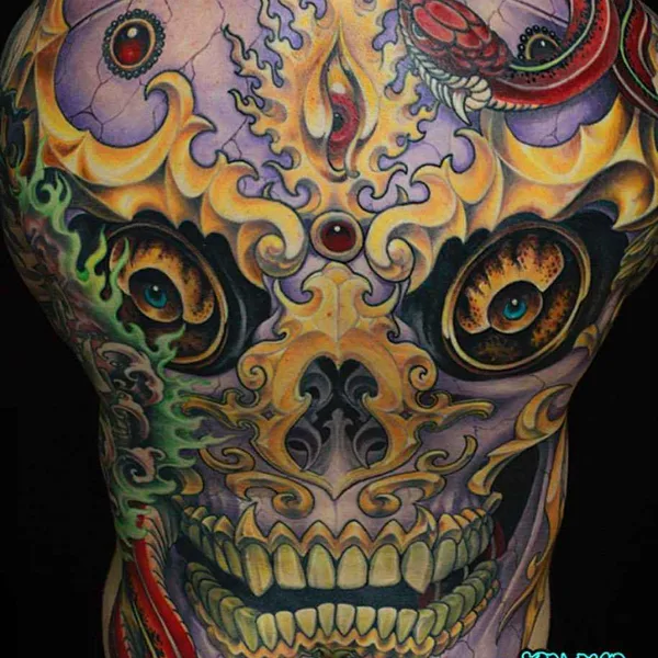 Traditional tattoo by Yushi in San Diego