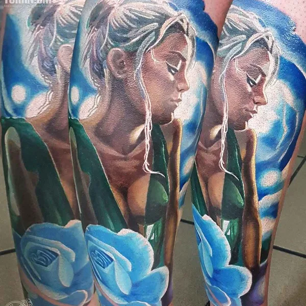 Realism tattoo by Антон Автономов in Владимир