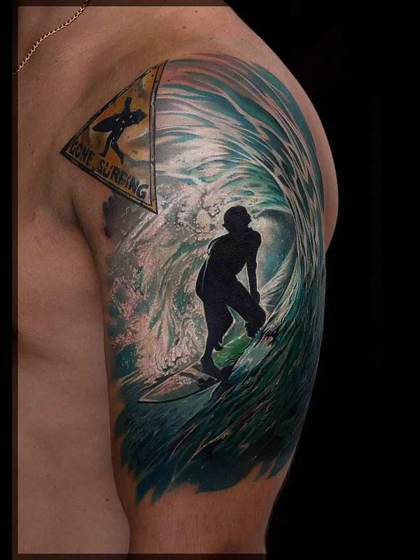 male color realism 纹身 在 full sleeve #3788 | 纹身师 Павел Roch