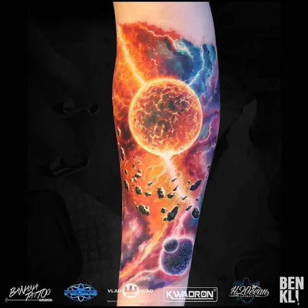 Реализм tattoo by Бэн Клишевский in Москва