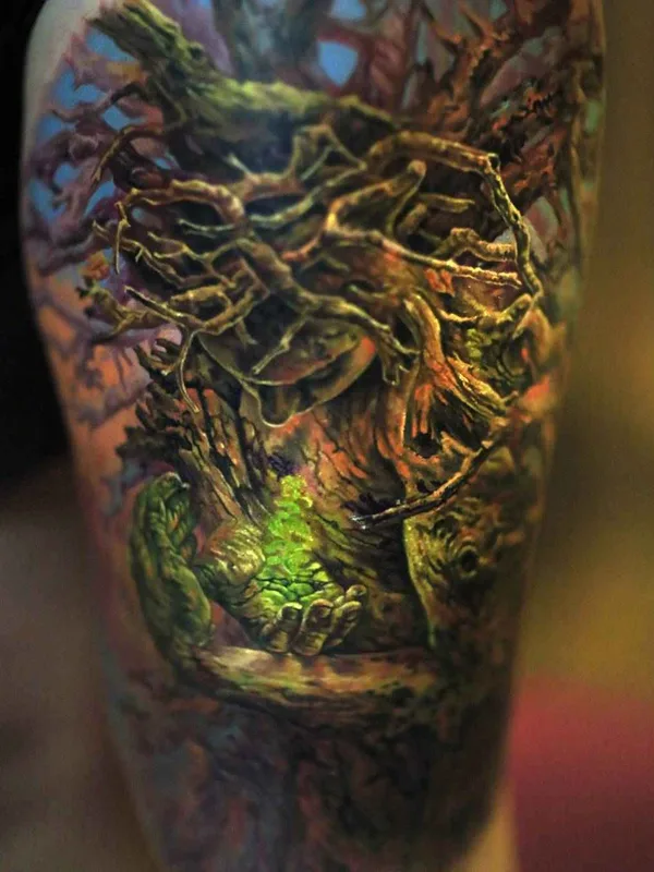 color realism tatuaje en bicep #2161 | Tatuador Ника Самарина