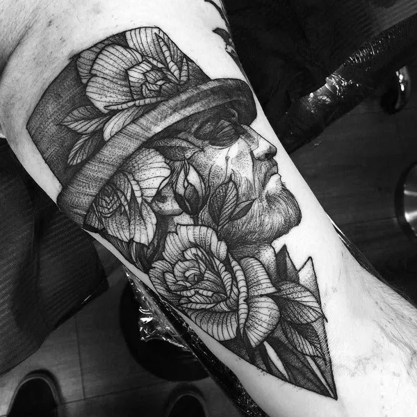Dotwork tattoo by Fredao Oliveira in Belo Horizonte