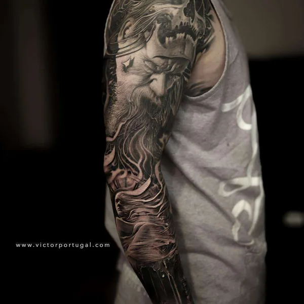 Author's Style tattoo by Victor Portugal in Kraków