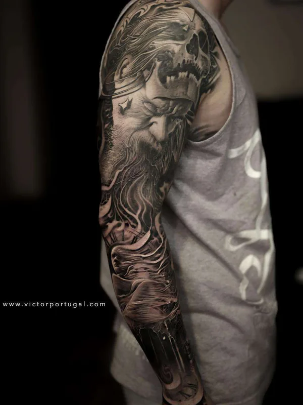 Author's Style tattoo by Victor Portugal in Kraków