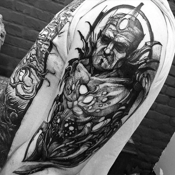 Dotwork tattoo by Fredao Oliveira in Belo Horizonte