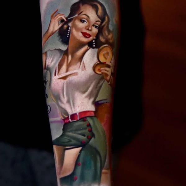 Realism tattoo by Veronica Imbo in Montréal