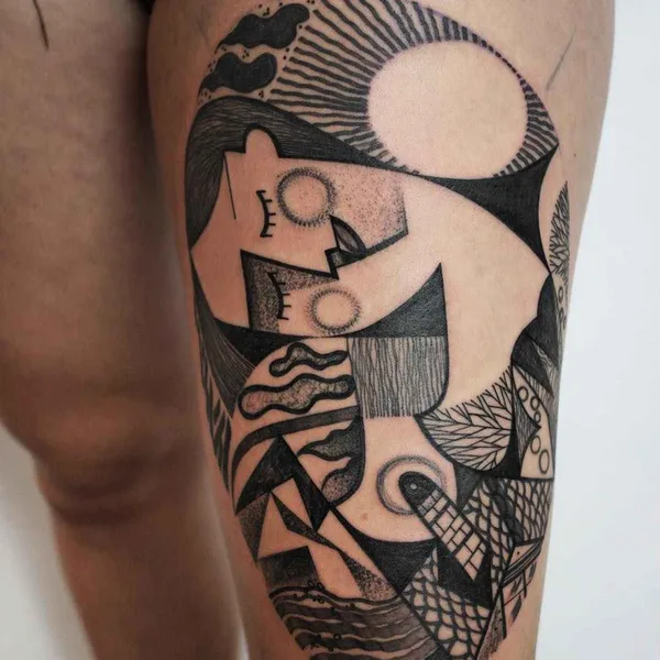 Author's Style tattoo by Peter Aurisch in Berlin