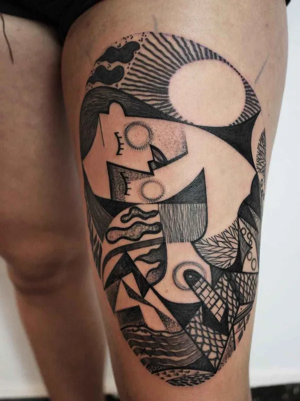 Author's Style tattoo by Peter Aurisch in Berlin