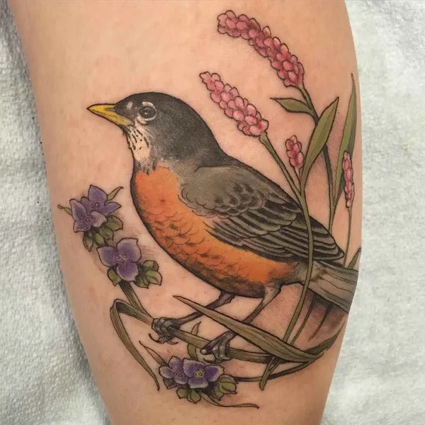 Neo Traditional tattoo by Shawn Hebrank in Portland