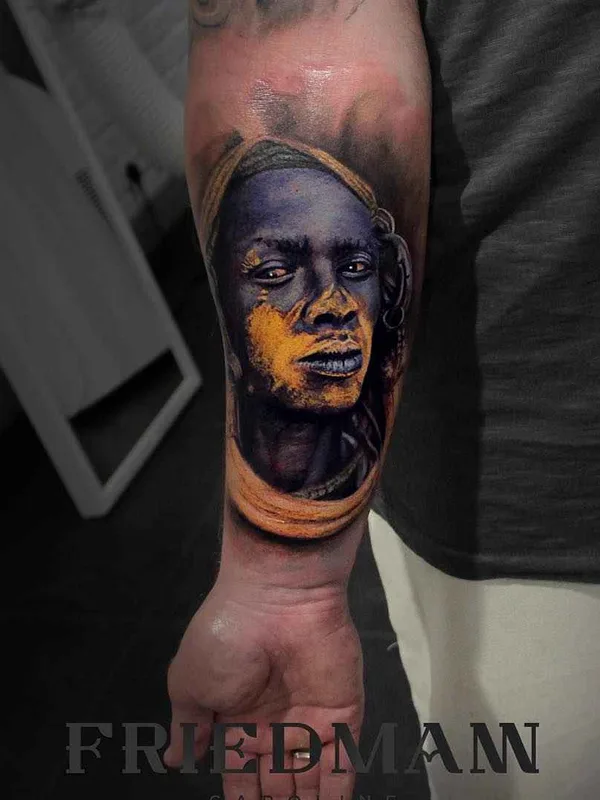 color realism татуировка на forearm #2740 | Тату мастер Каролина Фридман