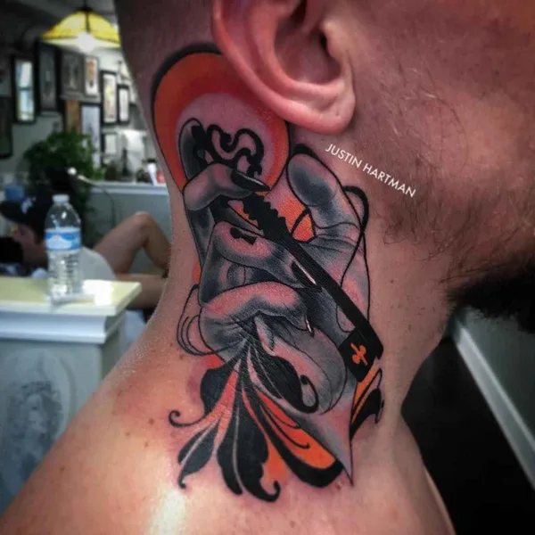 Neo Traditional tattoo by Justin Hartman in Mesa