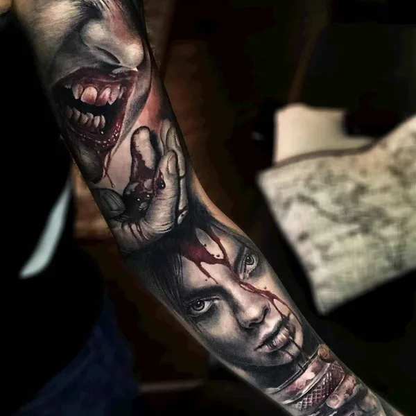 Realism tattoo by Sam Barber in London