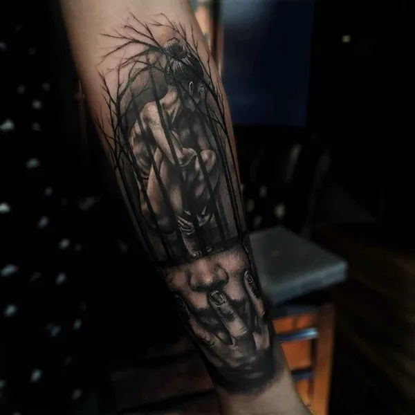 Realism tattoo by Sam Barber in London