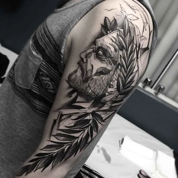 Dotwork tattoo by Fredao Oliveira in Belo Horizonte