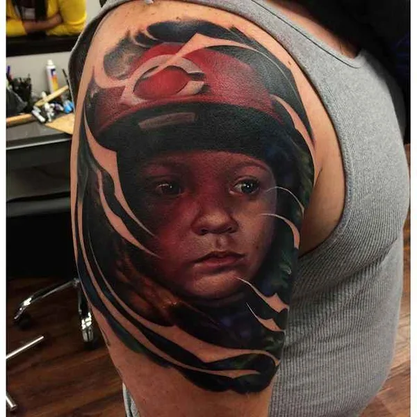 realism   tattoo by Kyle Cotterman in Dayton