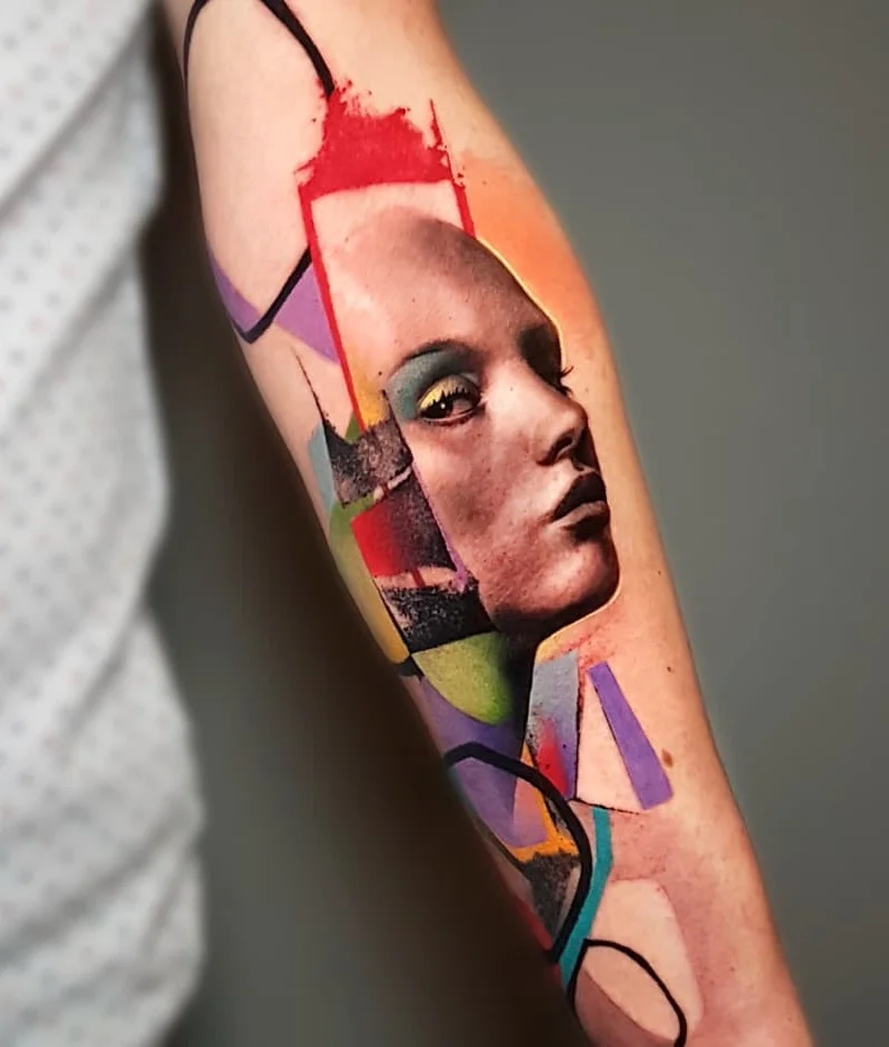 Jazz in tattoos by Artemy Savelyev