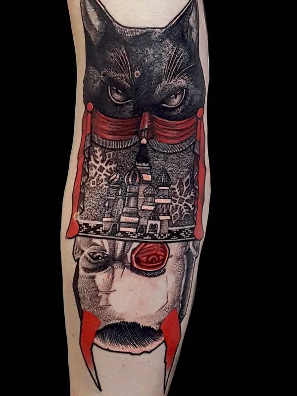 color illustrative tattoo on forearm #22735 | Tattoo Artist Marcin Pawlus