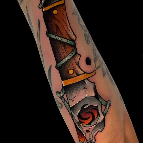 Traditional tattoo by Артём Лебедев in Moscow