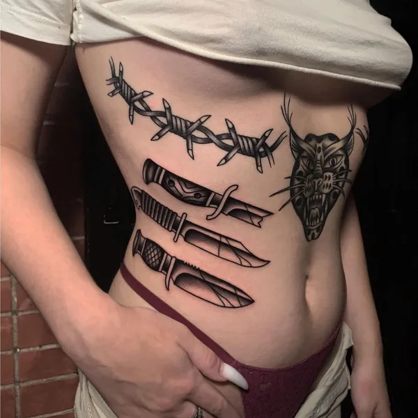 Traditional tattoo by Артём Лебедев in Moscow