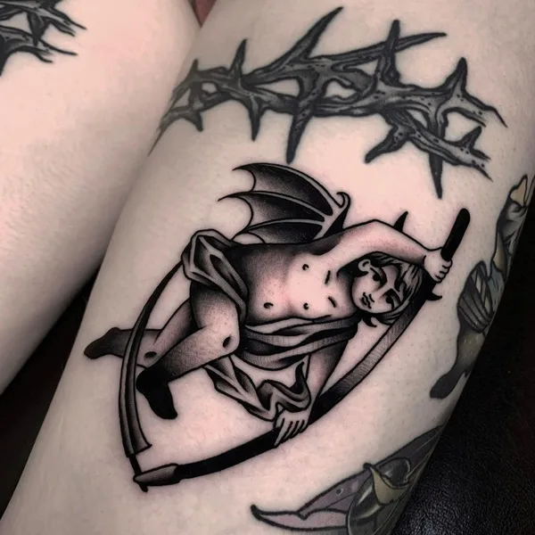 Traditional tattoo by Артём Лебедев in Moscow