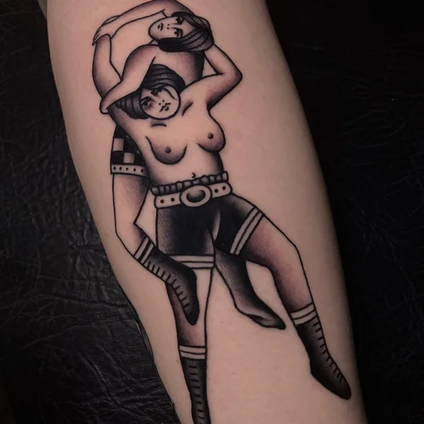 Traditional tattoo by Артём Лебедев in Moscow