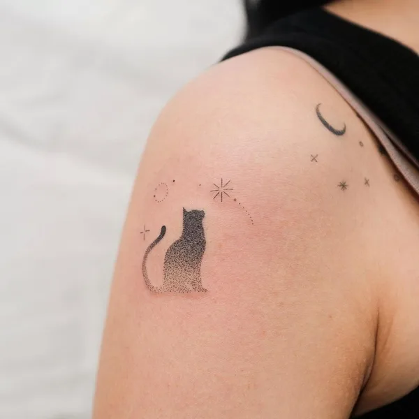 miniature tattoo by oitattoo in Seoul