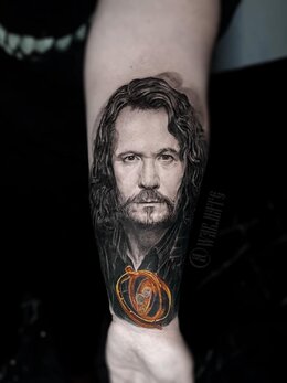 Portrait tattoo